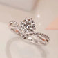 Bold Beauty 1 Carat Moissanite Heart-Shaped Ring