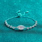 1 Carat Moissanite 925 Sterling Silver Bracelet