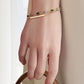 Alloy Double-Layered Bracelet