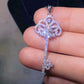 1 Carat Moissanite Key Pendant Necklace