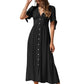 Maxi Dress with buttons on the front