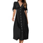 Maxi Dress with buttons on the front