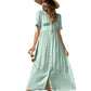 Maxi Dress with buttons on the front