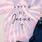 Saved By Jesus Bleached Tee