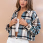 Plaid Crop Shirt Jacket