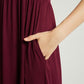 Women's Summer Casual Maxi Dress With Pocket