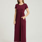 Women's Summer Casual Maxi Dress With Pocket