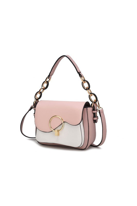 MKF Fantasia Solid Crossbody Handbag Women by Mia