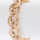 Hammer Cross Charm Stretch Chain Bracelet