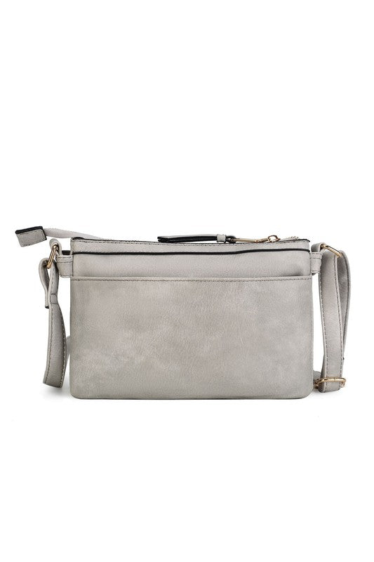 MKF Collection Elaina Crossbody Handbag by Mia K