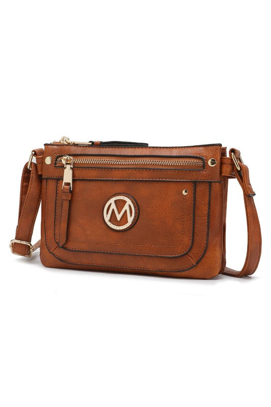 MKF Collection Elaina Crossbody Handbag by Mia K