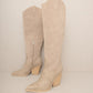 OASIS SOCIETY Barcelona - Knee High Western Boots