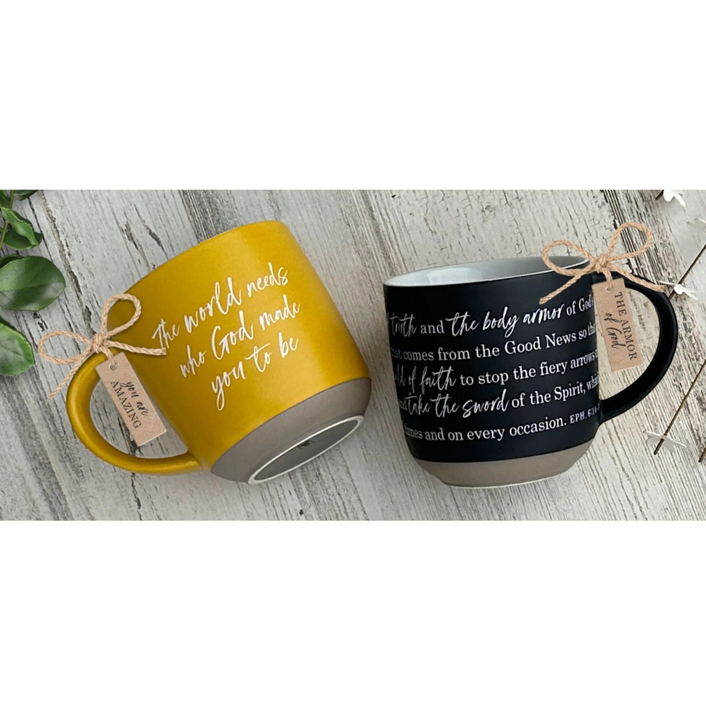 Mug The World Needs Ephesians 1 Yellow