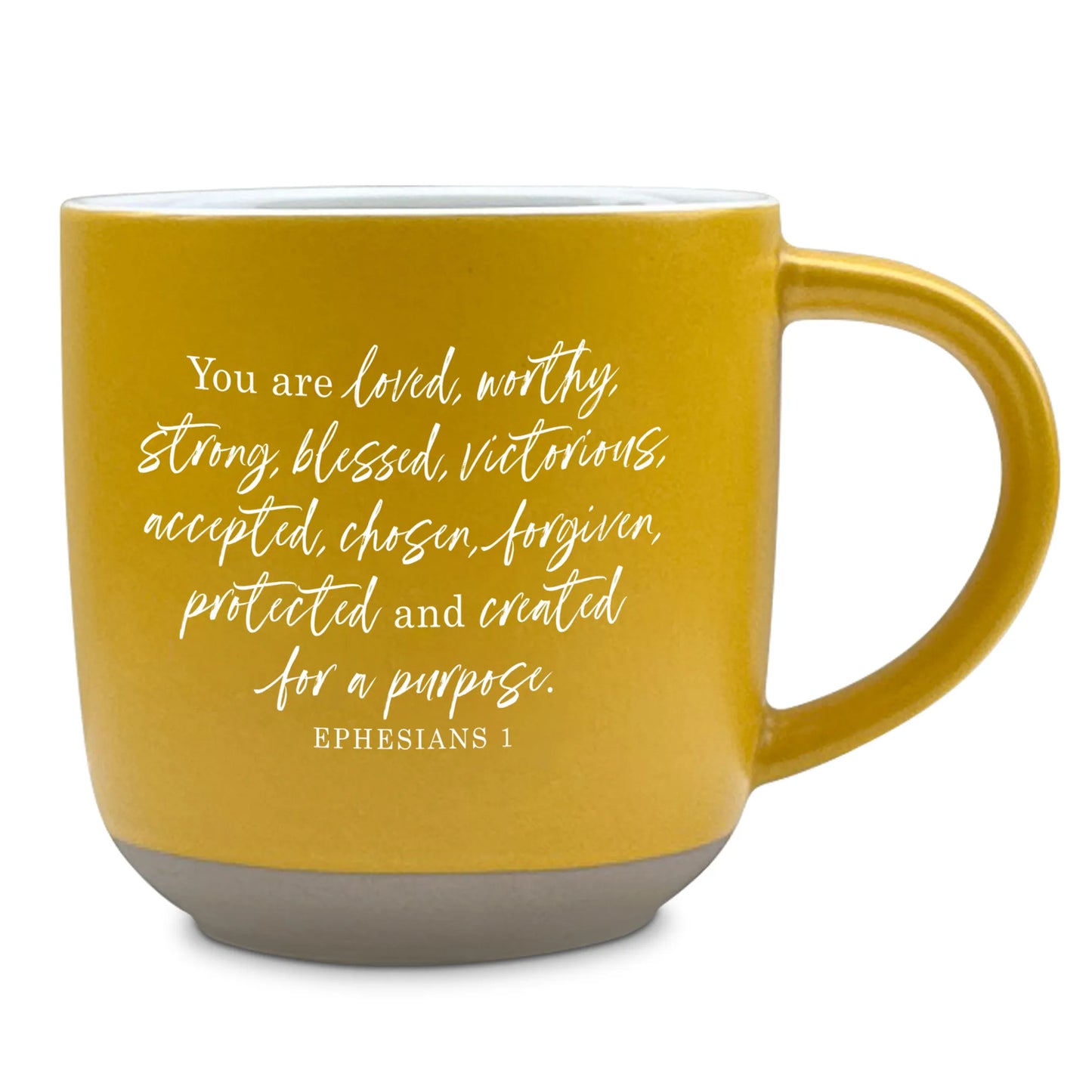 Mug The World Needs Ephesians 1 Yellow