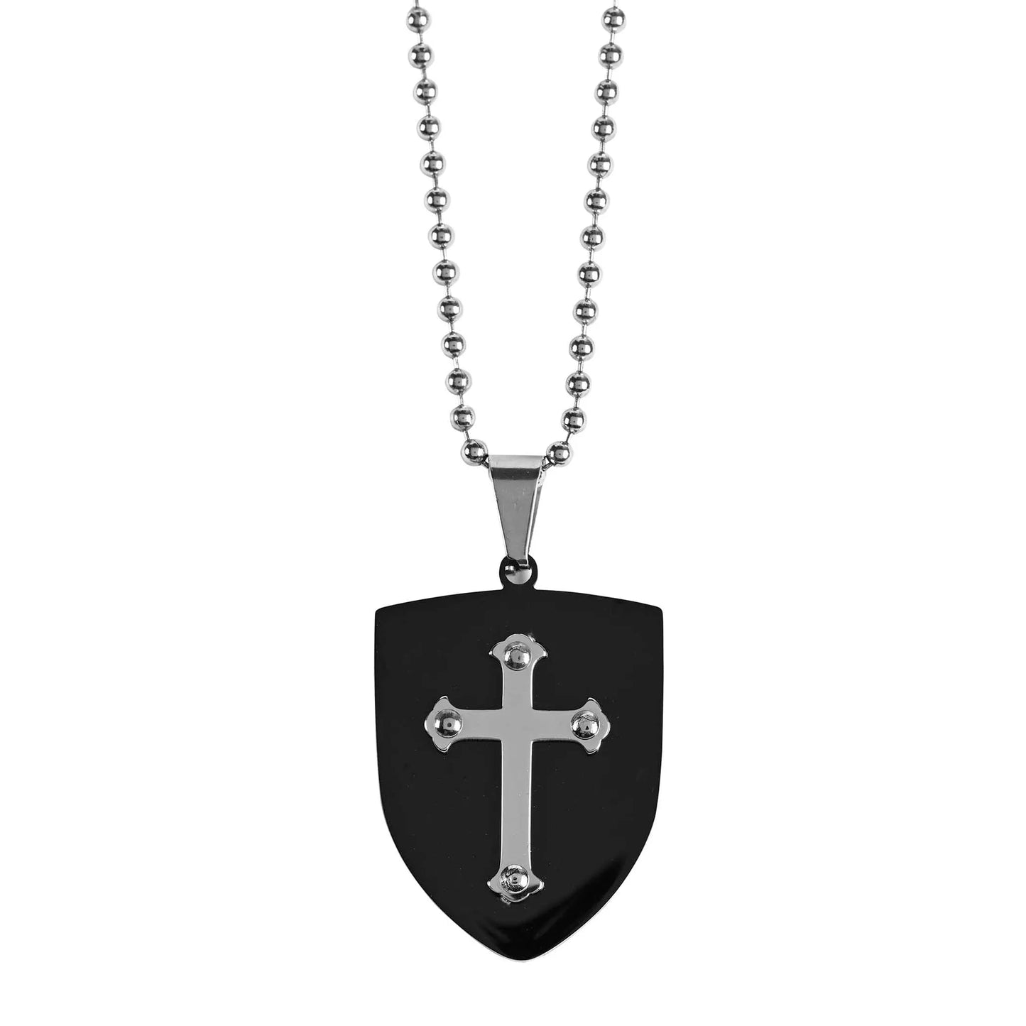 Necklace Shield Of Faith/Cross