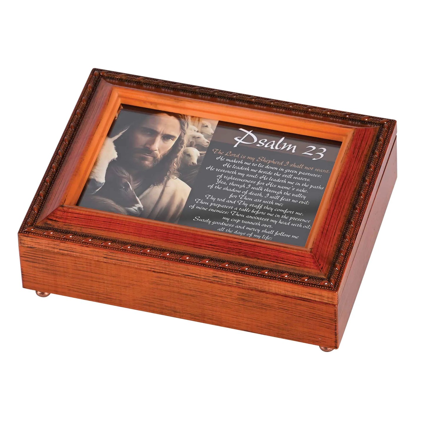 Music Box Psalm 23 Plays Amazing Grace