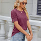 Women's Casual Short Sleeve T-Shirts Crew Neck