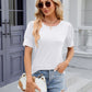 Women's Casual Short Sleeve T-Shirts Crew Neck