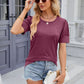 Women's Casual Short Sleeve T-Shirts Crew Neck