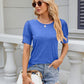 Women's Casual Short Sleeve T-Shirts Crew Neck