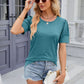 Women's Casual Short Sleeve T-Shirts Crew Neck