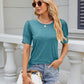 Women's Casual Short Sleeve T-Shirts Crew Neck