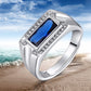 S925 Sterling Silver Jewelry Kyanite Ring Ring