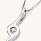 1 Carat Moissanite 925 Sterling Silver Necklace