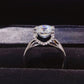 2 Carat Moissanite 925 Sterling Silver Ring