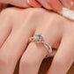 Bold Beauty 1 Carat Moissanite Heart-Shaped Ring