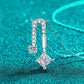 1.3 Carat Moissanite 925 Sterling Silver Necklace