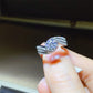 1 Carat Moissanite 925 Sterling Silver Ring