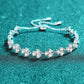 Adjustable Moissanite Bracelet