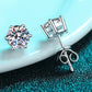 Endless Cheer Moissanite Stud Earrings