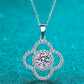 1 Carat Moissanite 925 Sterling Silver Necklace