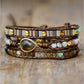 Handmade Triple Layer Beaded Bracelet