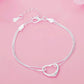 Original 925 sterling silver Pretty heart bracelets necklaces for women fashion designer party wedding Jewelry sets holiday gift