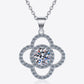 1 Carat Moissanite 925 Sterling Silver Necklace