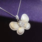 1 Carat Moissanite Butterfly Pendant Necklace