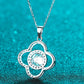 1 Carat Moissanite 925 Sterling Silver Necklace