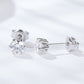 Good Days Ahead Moissanite Stud Earrings