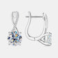 4 Carat Moissanite 925 Sterling Silver Earrings