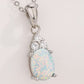 Find Your Center Opal Pendant Necklace