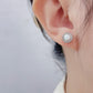 Opal 4-Prong Round Stud Earrings