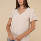 Woven Airflow Flutter Sleeve Top